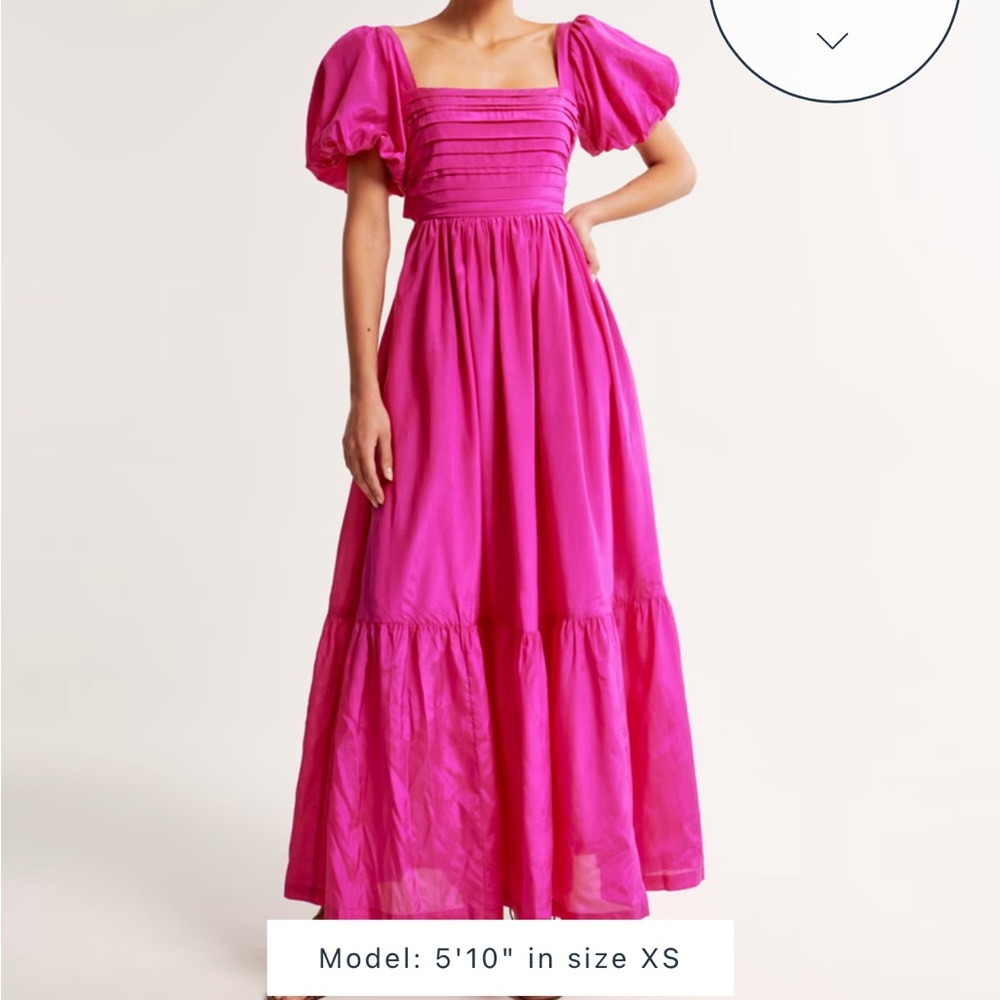 The A&F Emerson Drama Bow-Back Maxi Dress